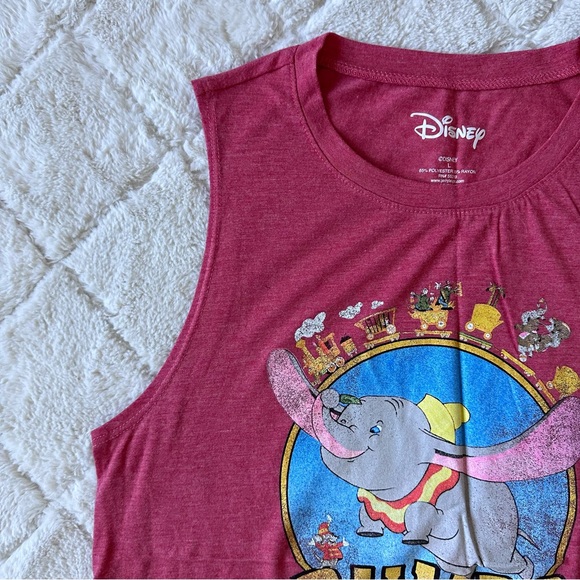 Disney | "Dumbo" Vintage Round Neck Muscle Tee Tank Top | Size Large - Picture 5 of 9